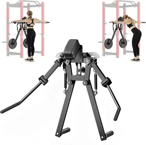 Power Rack Lateral Raise & Chest Fly Attachment - 13-Level Adjustable Arm for Upper Body Strength Training, Fits 1" Hole Squat Racks, Home Gym Equipment