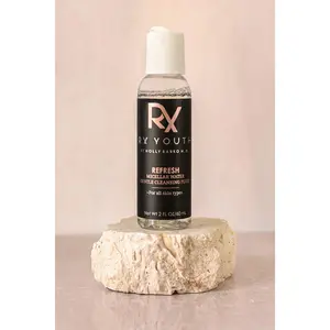 RX Youth Refresh Micellar Water Cleanser for Gentle Cleansing & Even Skin Repair with Aloe & Panthenol for Reactive & Dry Skin