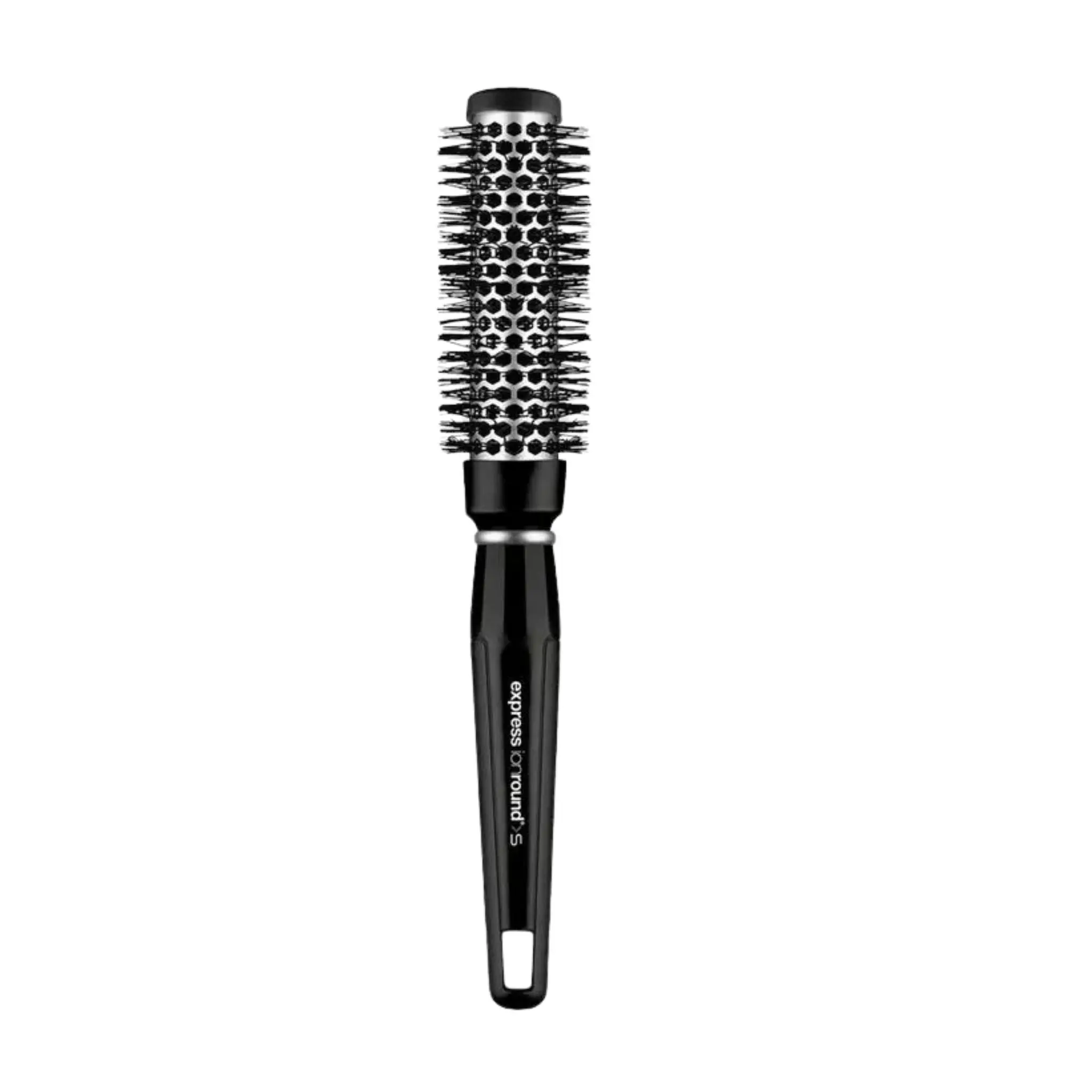 Paul Mitchell Express Ion Aluminum Barrel Heated Blowout Brush - Vented Thermal Round Tool with Corkscrew Vegan Bristles for Frizz Reduction & Flyaway Taming, 4 Sizes (S,M,L,XL) Women’s Hair Dryer Brush, Thermal Round Brush
