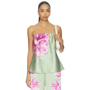 MISA Los Angeles Yassi Top in Large Flora