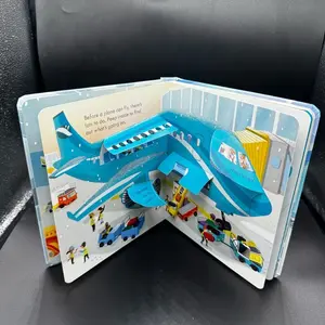 Interactive Pop-Up Book with Foldable Pages, Perfect for Beginner English Learning, Cognitive Development, Language Growth, Halloween & Christmas Gift, Learning Materials