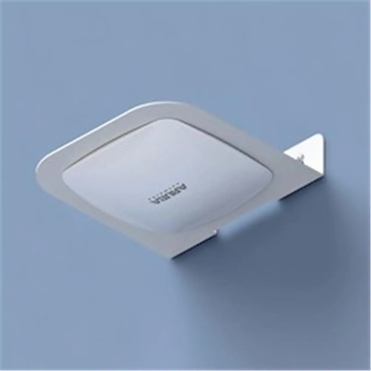 Oberon 1006-AP225 High Strength Composite Wall Mount (1.95 lbs) for Aruba AP225, Low Profile White Right Angle-Horizontal Bracket, Wi-Fi Small Cell AP Mounting, Long-Lasting Durability
