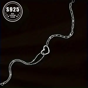 S925 Sterling Silver Bracelet and Gift Box, Perfect for Daily Wedding Party and Other Occasions  Decoration. Weighs 1.6 grams / 0.06 ounces game lover evil  eye  protection high  appearance  bracelet Classic Magnetic Copper Bracelet   under  50 jewelry