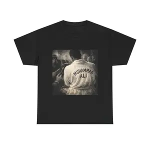 Legacy Muhammad Ali Boxing Graphic Short Sleeve Unisex Heavy Cotton T-Shirt