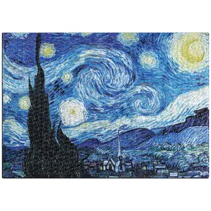 Starry Night Puzzle 1000 Pieces Van Gogh Puzzle Puzzles for Adults Artwork