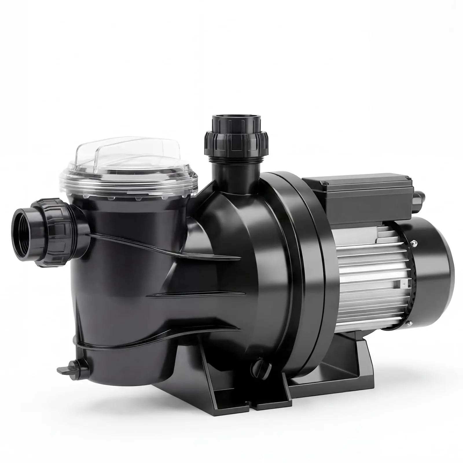 In/Above Ground Pool Pump High Flow Self Primming Swimming Pool Pump, 115V High Efficiency Pump for Above Ground Pools Pond Hot Tubs Spas, 7FT Power Cord, Quiet Operation (1.1 HP, 3962 GPH)