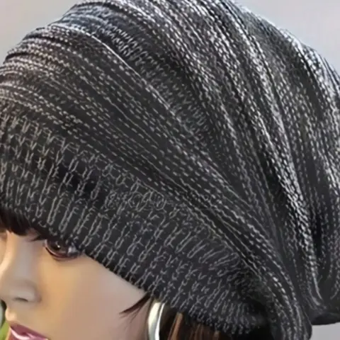 Soft Knit Hat, Knitted Hat, Fashion Hats, Casual Soft Warm Hat for Fall & Winter, Fashion Accessories for Women & Men for Outdoor Activities, Fashionable Hats