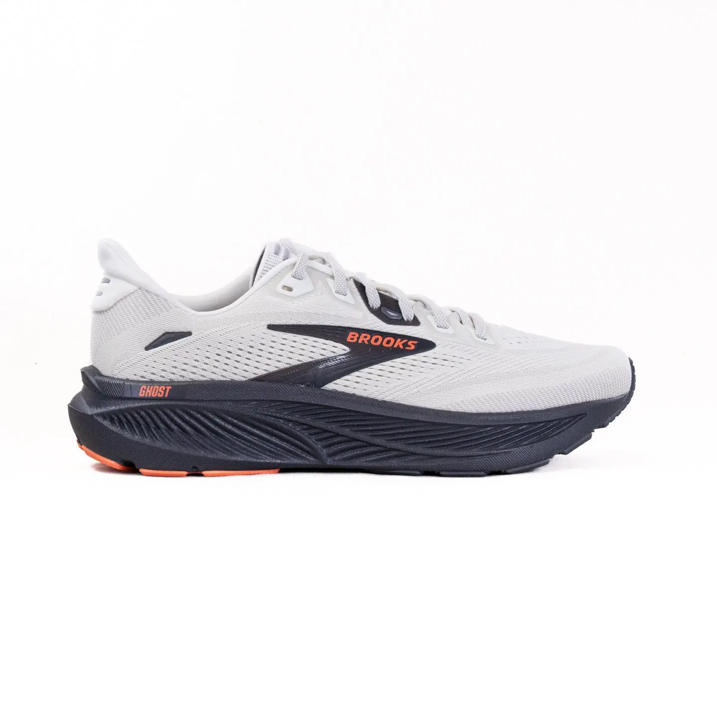 Brooks Ghost 18 (Men’s) - Coconut/Pearl/Tigerlily
