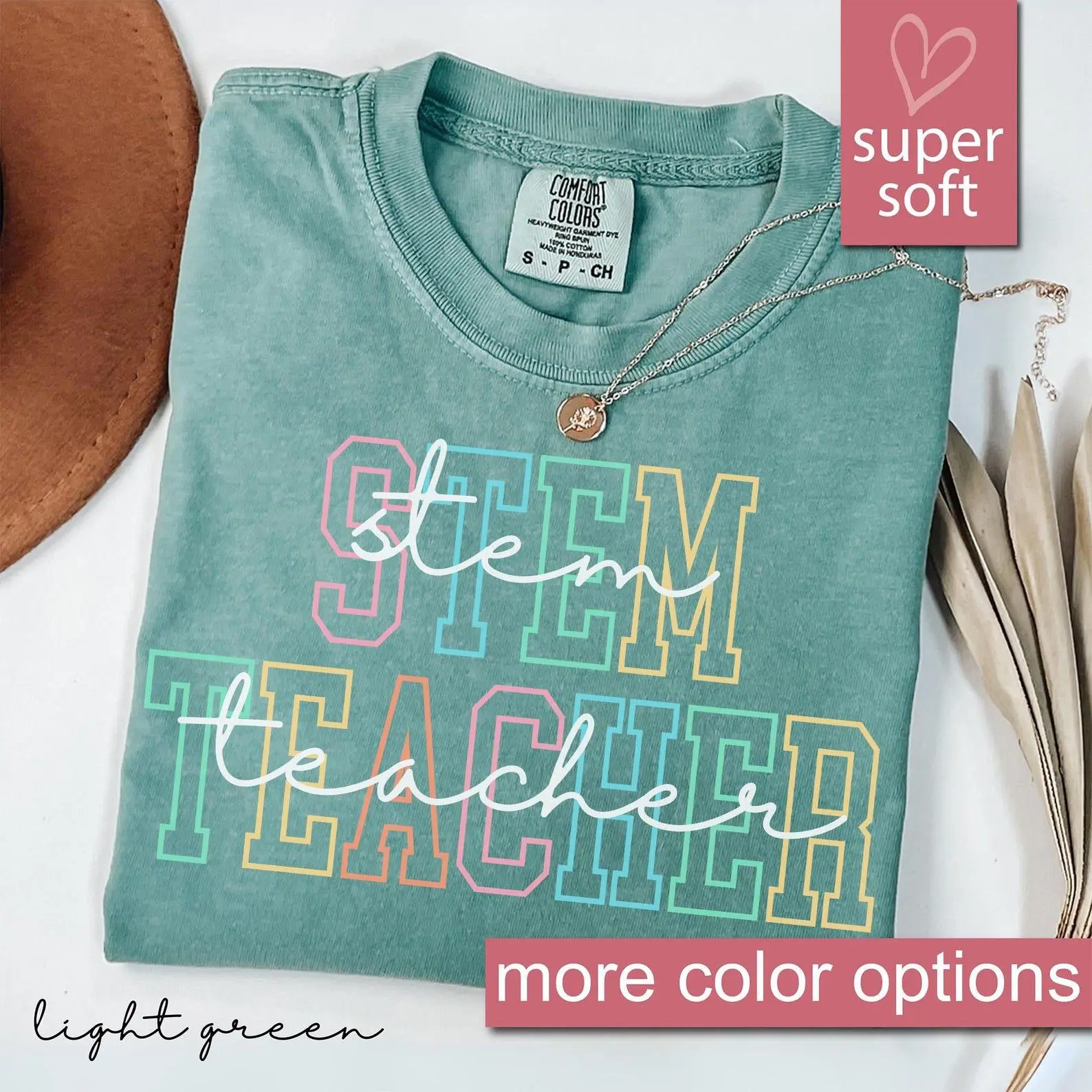 Comfort Colors® STEM Teacher Shirt, STEM Teacher Appreciation Gift For Teacher, Engineering Teacher, Science Teacher Shirts, Math Teacher