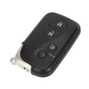 Key Shell Case Keyless Entry Remote Key Fob Replacement Case for Lexus IS250 2006-2013 for Lexus RX350 2010-2015 4 Buttons HYQ14ACX HYQ14AEM