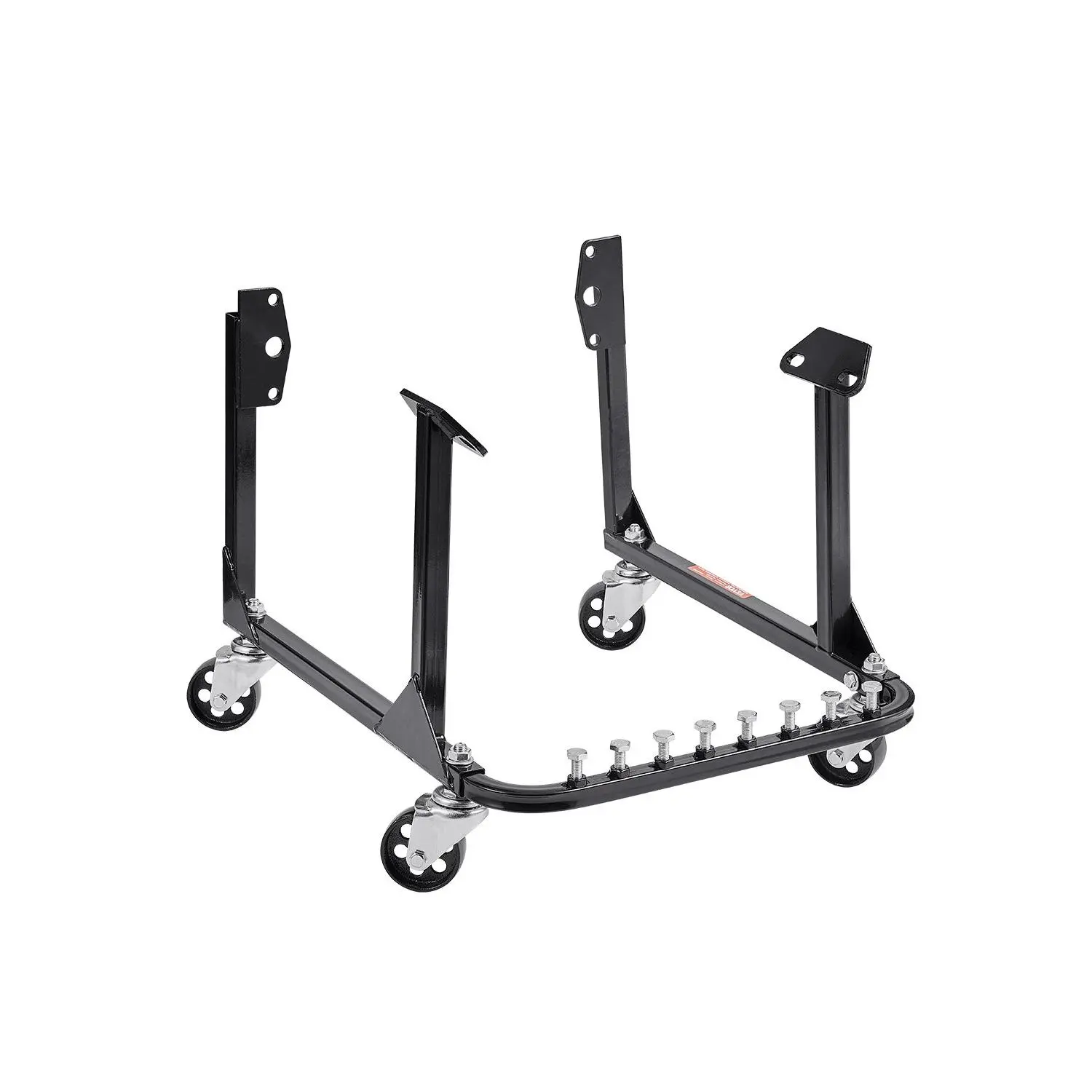 VEVOR 750lb Heavy-Duty Q235B Steel Engine Stand, 17.6 lbs Motor Support with 4 Swivel Casters & 4 Hook Positions, 23.6x19.7x17.9 Inch Holder for BB-CHEVY & GEN-1 SB-CHEVY Engines