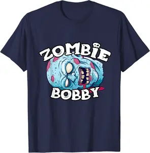 Zombie BOBBY T-Shirt Halloween Simple Costume T-Shirt - Ajitasirba Shop 63B08L2RBFXW