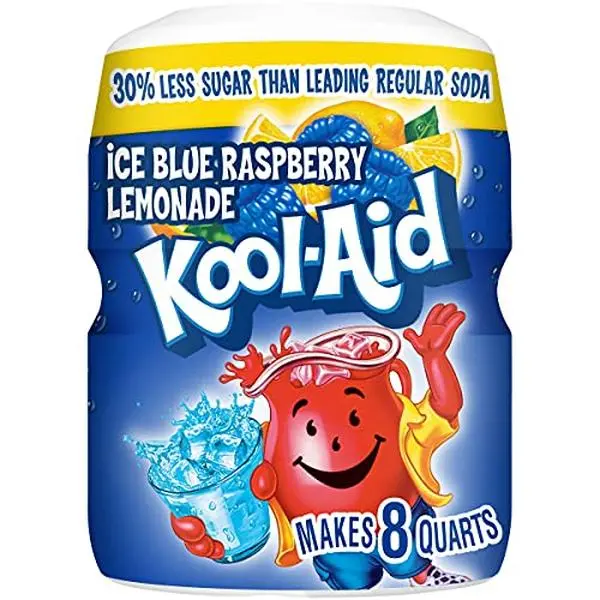 Kool-Aid Blue Raspberry-Lemonade Hydration Powder Beverage, 20oz Drink Mix