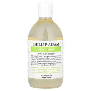 Phillip Adam Shampoo, Apple Cider Vinegar, 12 fl oz (355 ml)