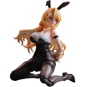 Funtasy Planet Erena Bunny Girl Mecha 1/12 Scale Anime Action Figure, Articulated, with Pre-Assembled DIY Gear Kit, Pro-Finish Hybrid Fun Tactical Gear Set, Action Figures
