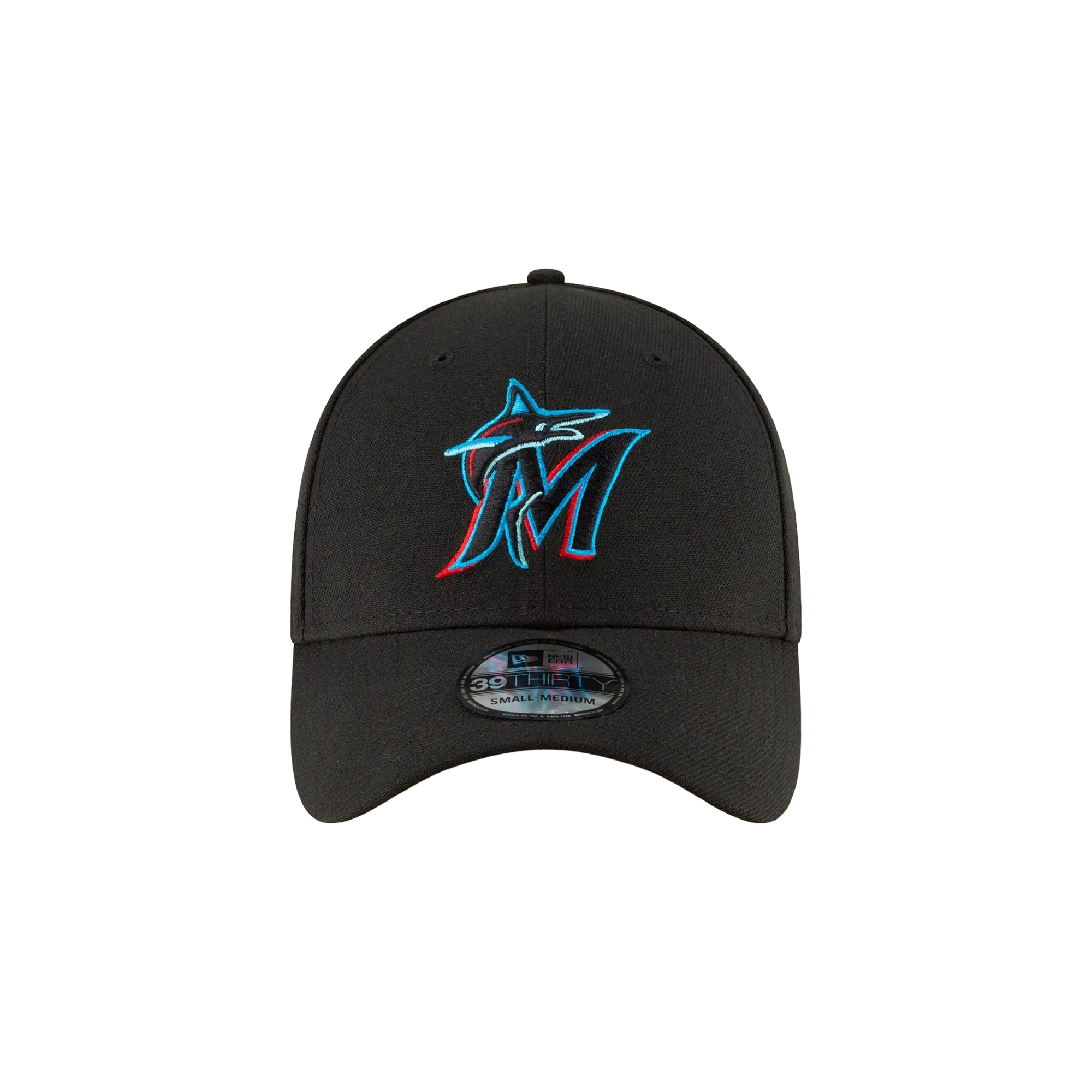 39THIRTY Miami Marlins Team Classic Flex Fit Hat "Black" NE731