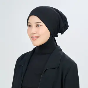 Velvet Innerscarf Snowcap Collection - Pitch Black
