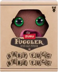 Zuru Baby Fuggs Plush Toys, 3.5 Inch Mini Monster Collectibles, Fuggler Funny Ugly Monster Stuffed Animal (Hedge Grog)