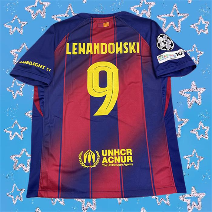 2025 2026 Barcelona Home 10# Yamal Short Sleeve Soccer Jersey