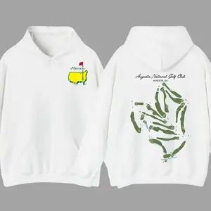 Augusta Masters Course Hoodie, Augusta National Golf Map Hoodie For Men, Augusta National Course Hoodie Gift for Him.