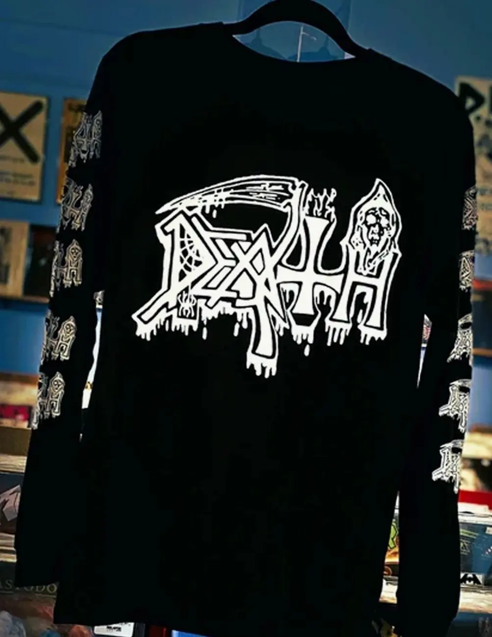 Long sleeve Death Band Logo Shirt Unisex S-5XL II234 Y