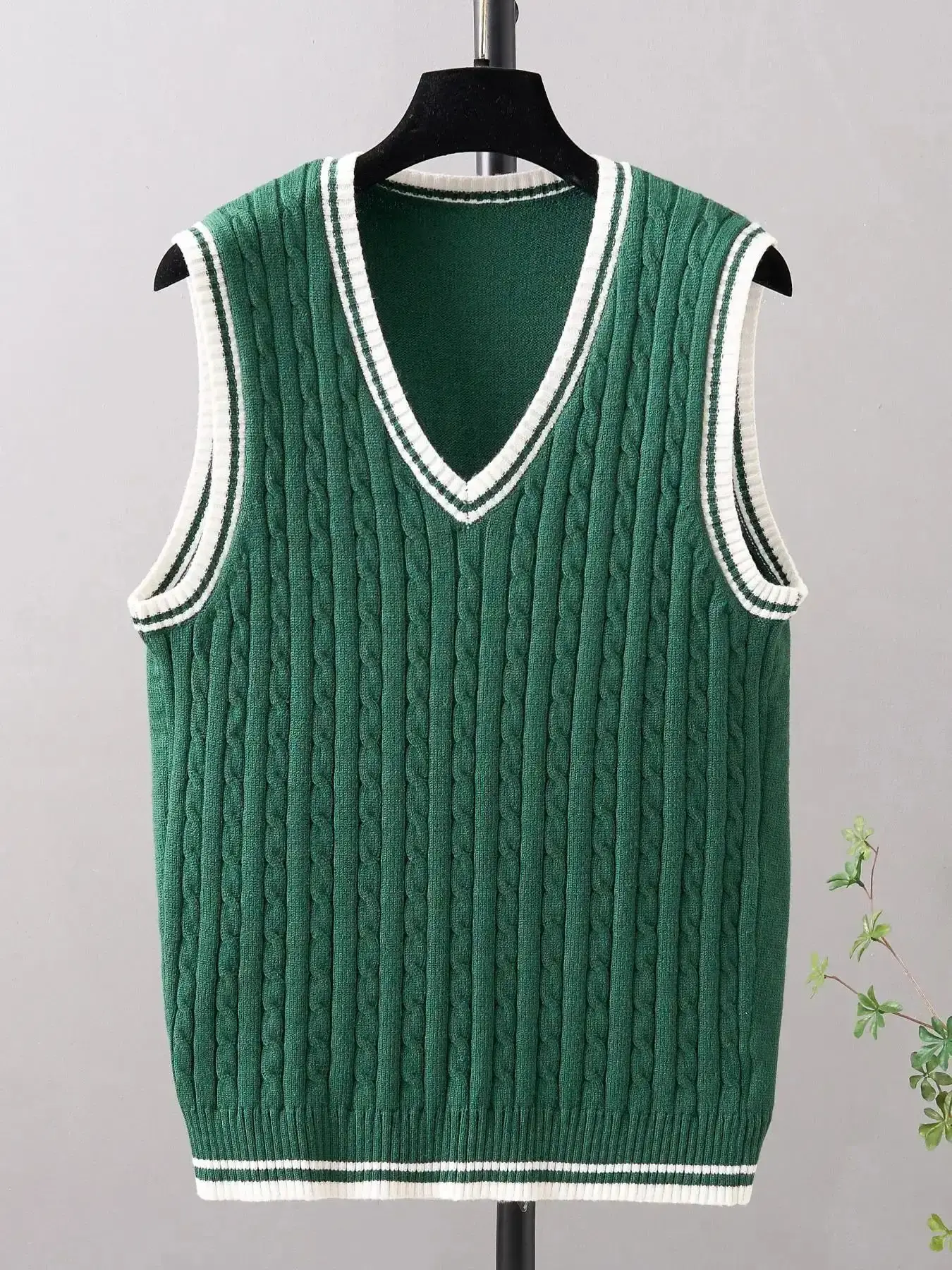 Men’s V‑Neck Sleeveless Knit Vest/Gilet - New Casual Style, Affordable Item, Valentine’s Day Gift for Him, Sports Shirt, trendy style, active lifestyle, wardrobe staple, everyday wear, essential piece