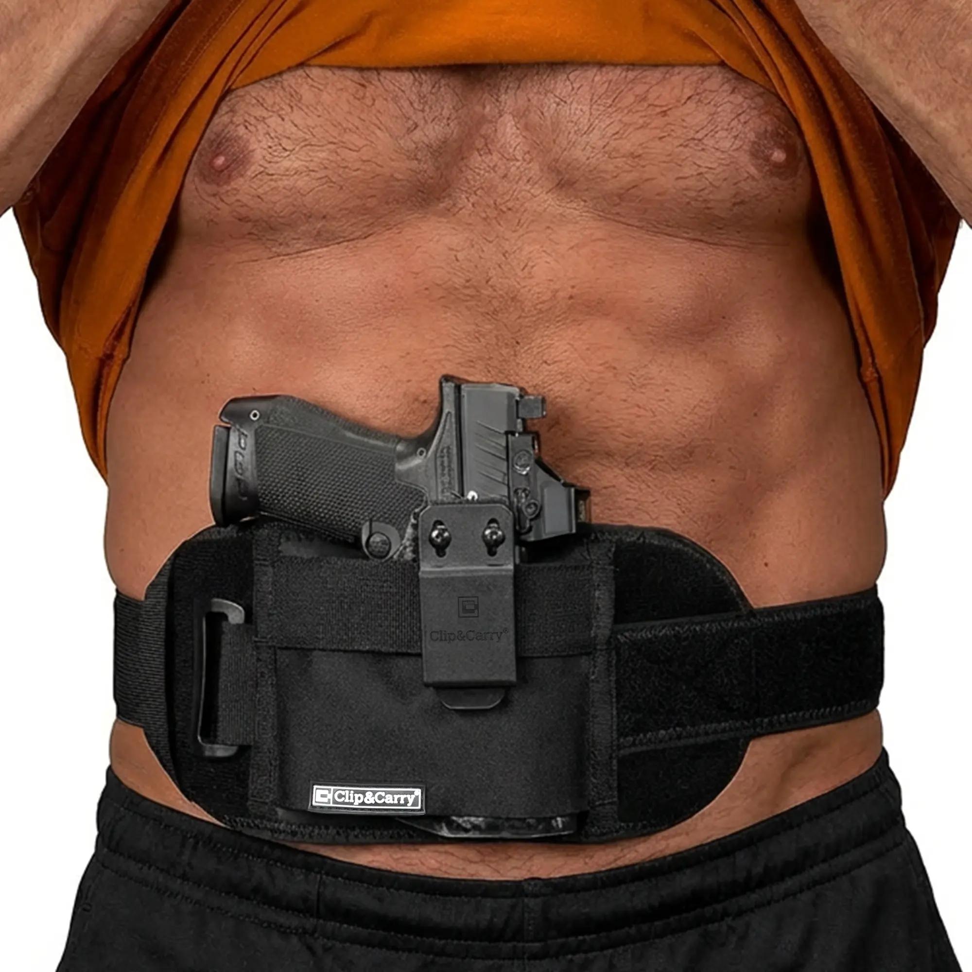 STRAPT Belly Band Holster - Works w/ Your Existing Kydex IWB Holster