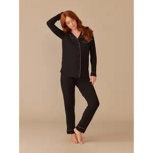UltraModal™ Long Sleeve PJ Set - Women's | Black