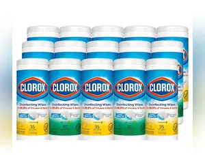 Clorox Disinfecting Wipes Value Pack - Cleaning Wipes | 35-Count (15 Pack)