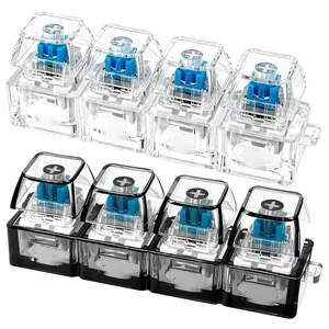 Keyboard Fidget Toy - 2Pcs Fidget Keyboard Keychain Keyboard Clicker Fidget Toy Stress Relief Keyboard Fidget Clicker