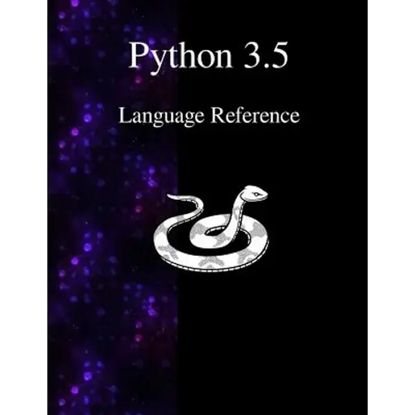 Python 3.5 Language Reference - Paperback