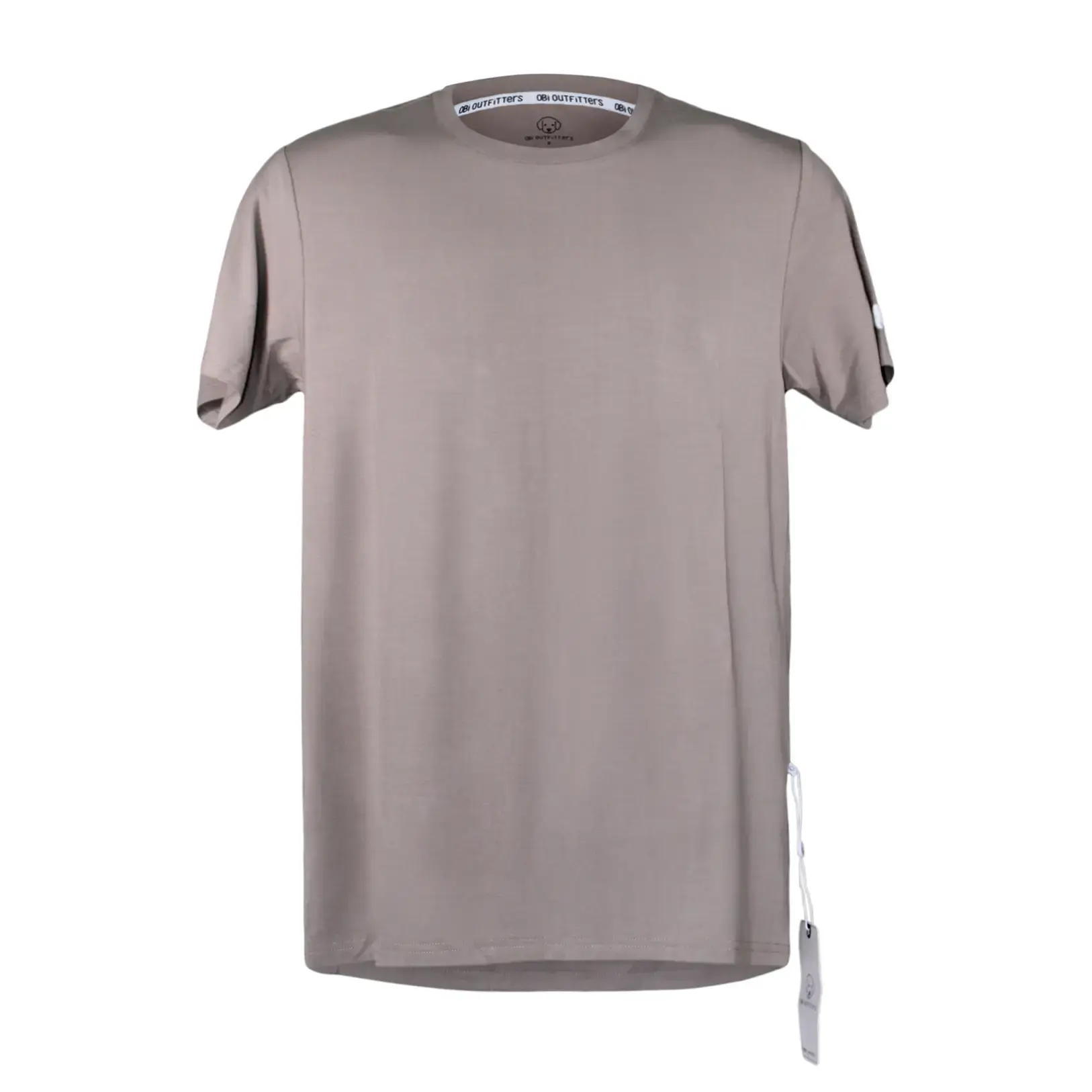 Men Premium Bamboo Together Tee Cocoa Taupe