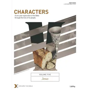 USED-Characters Volume 5: Jesus - Bible Study Book: A One-Year Exploration of the Bible Through the Lives of Its People Volume 5 by Lifeway Adults (Paperback)