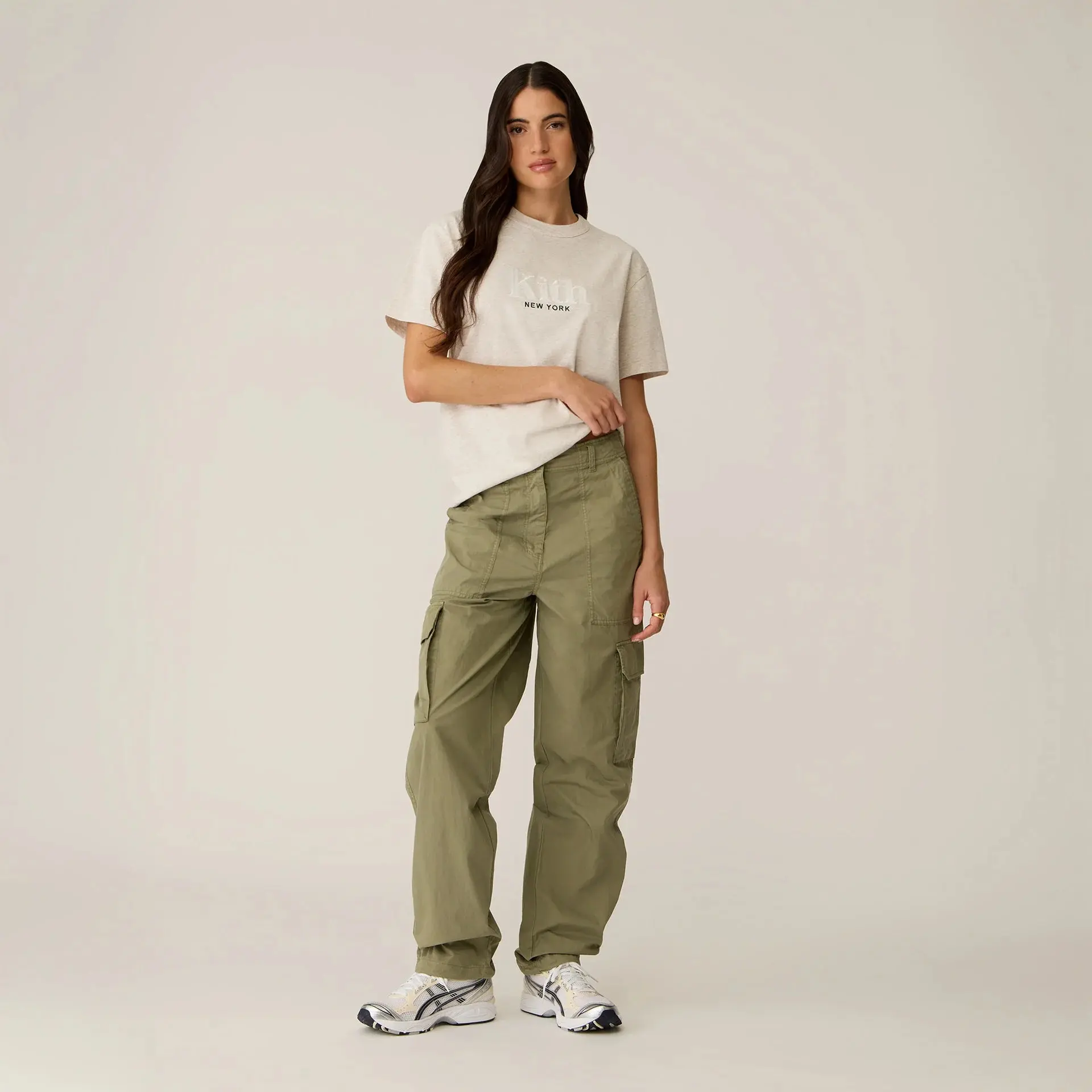 Kith Women's Utlity Pocket Trouser Suiting - Khaki O/S (MSRP: $260)