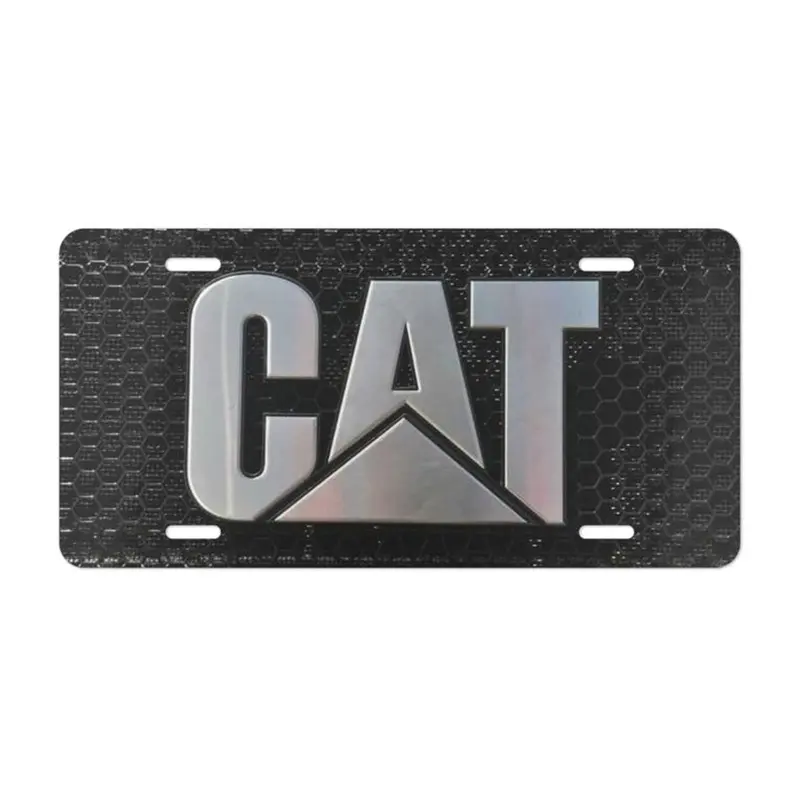 black cat front license plate - TikTok Shop