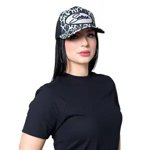 Cheetah Selena Cap with Tan Patch