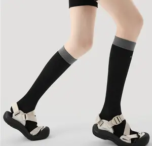 Women's High-Performance Heat-Wicking Professional Pressure Sports Calf Socks, Spring-Summer Breathable Sweat-Absorbing Socks for Running, Outdoor Hiking, Heat-Wicking Sports Socks, High-Performance Sports Socks