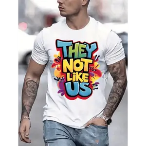 Men's Combed Cotton bk180g Round Neck Short-Sleeve Digital Printed Boxy Cut T-Shirt - Classic Fabric, Casual Stylish Graphic Top, Soft All-Season, Tropical-Inspired, Hoodie-Complementary, Affordable, COD Available, Bk180g\N