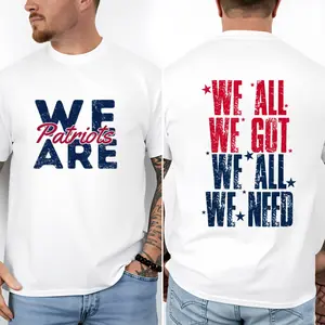🏈 100%25 Cotton # 10 Maye Double-Sided Print T-Shirt, WE ARE PATRIOTS Tshirts– Go Patriots  Champion Game Day Gear! 🔥 Limited Stock # TikTokMadeMeBuyIt. # TikTokShop. # DrakeMaye #  PatriotsNation # GameDay