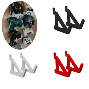 Game controller keyboard storage hole board accessories suitable for vertical hole board storage game hanging board storage rack | Multi functional wall mounted controller and accessory storage