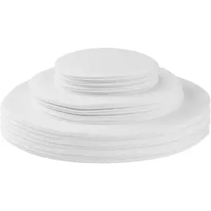 Soft Felt Plate Dish Protectors Dividers Seperators for Stacking, China Storage and Packing - Set of 60 3 Sizes(10in, 6in, 4.5in) White