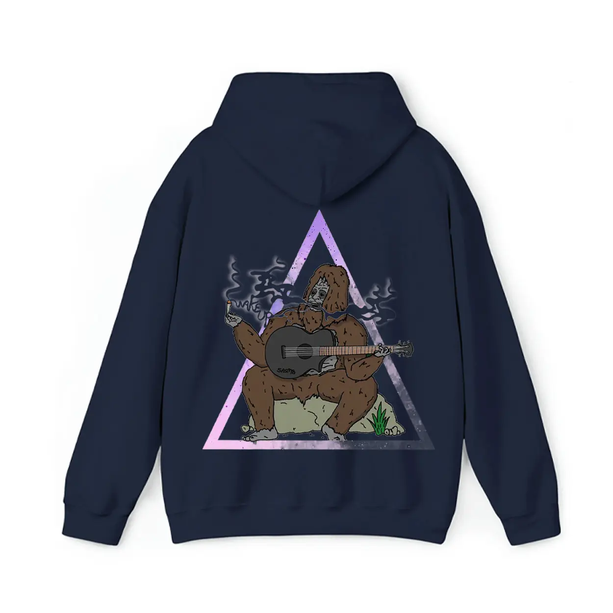 Wake & Bake The Big Lez Show Graphic Hoodie Casual Street Style Fleece Fabric Pullover Hooded Sweatshirt Tops Trendy for Women for Men