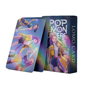 Kpop Demon Hunter Anime Collection Cards, High-Quality Lomo Mini Cards, Perfect for Collectors & Fans, 55 Pieces Set