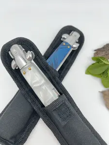 Camping folding knife, EDC pocket outdoor knife, comfortable grip, for hiking, fishing, peeling