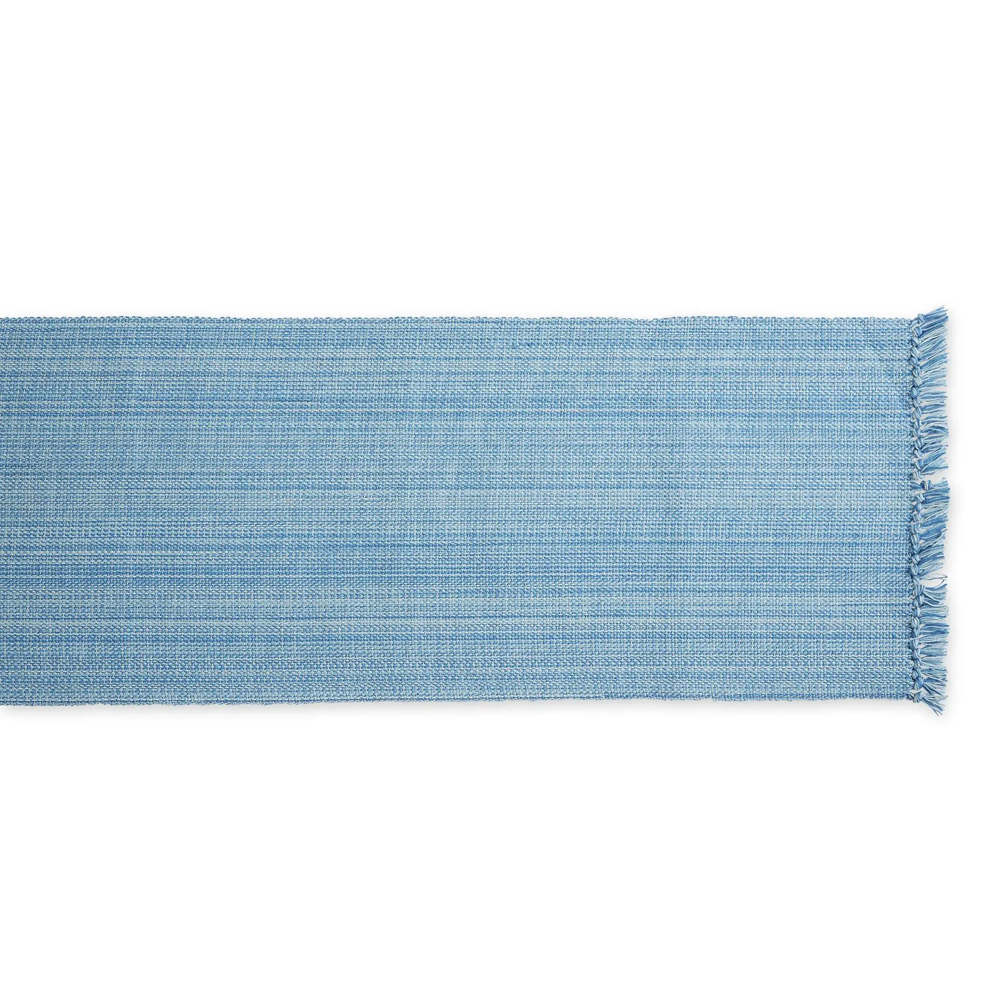 Design Imports 13" x 72" Variegated Fringe Tabl e Runner