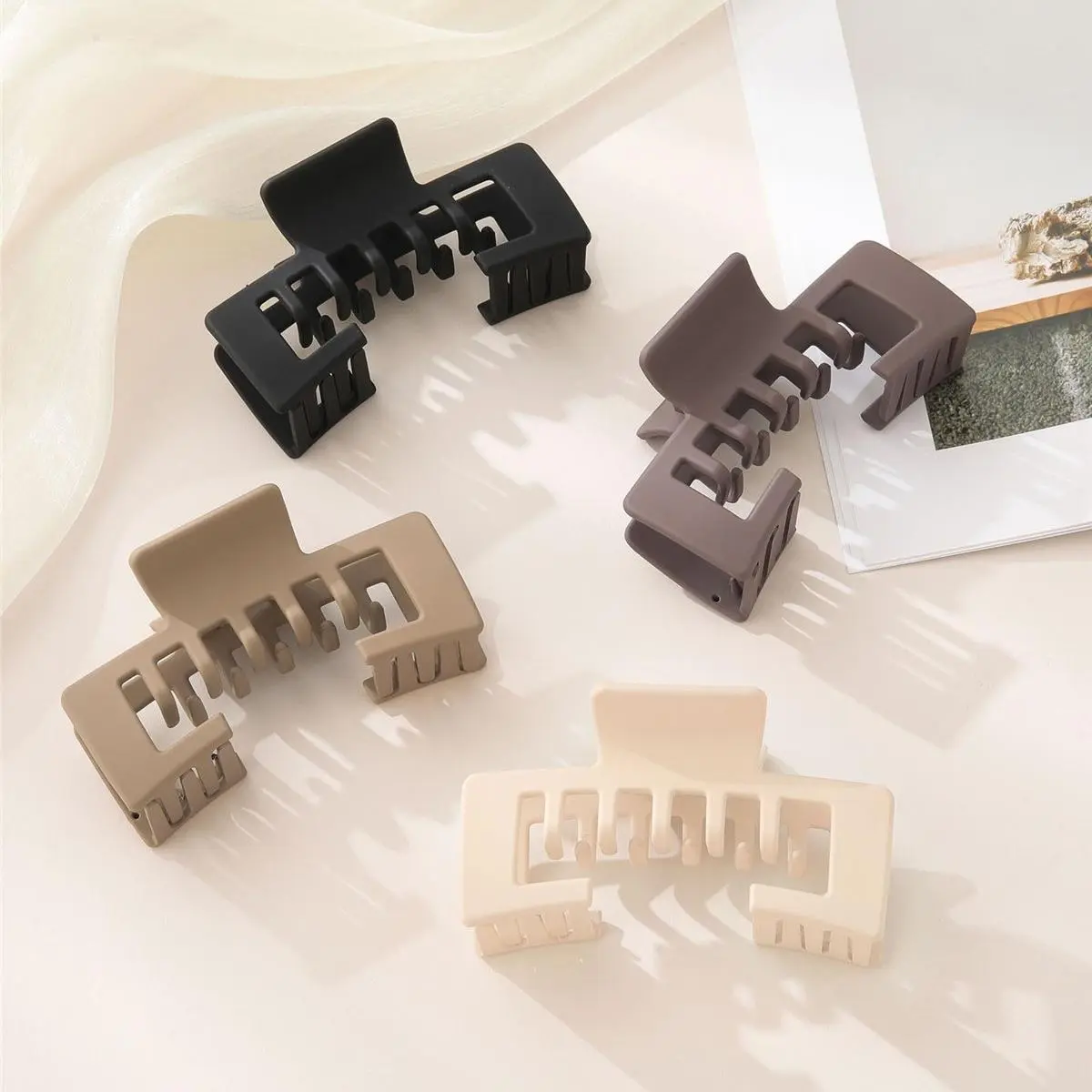 Beige+Brown+Dark Brown+Black