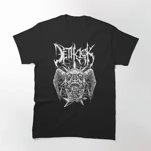 Rock Out With The Dethklok T-Shirt - A Bold Design For Fans Of The Metalocalypse Band