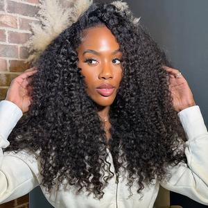 [3 In 1 Half Wig] OQ HAIR Water Wave Half Wig Invisible Hairline Wear Go Glueless Wig With Drawstring Seamless Flig Over Wig Human Hair #TikTokShopBlackFriday