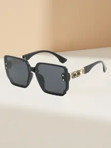 Unisex Y2K Trendy Large Frame Glasses, Fashionable Sunglasses, Casual Plain Design, Durable Streetwear Accessory, Perfect for Daily Wear, Parties, Gifts