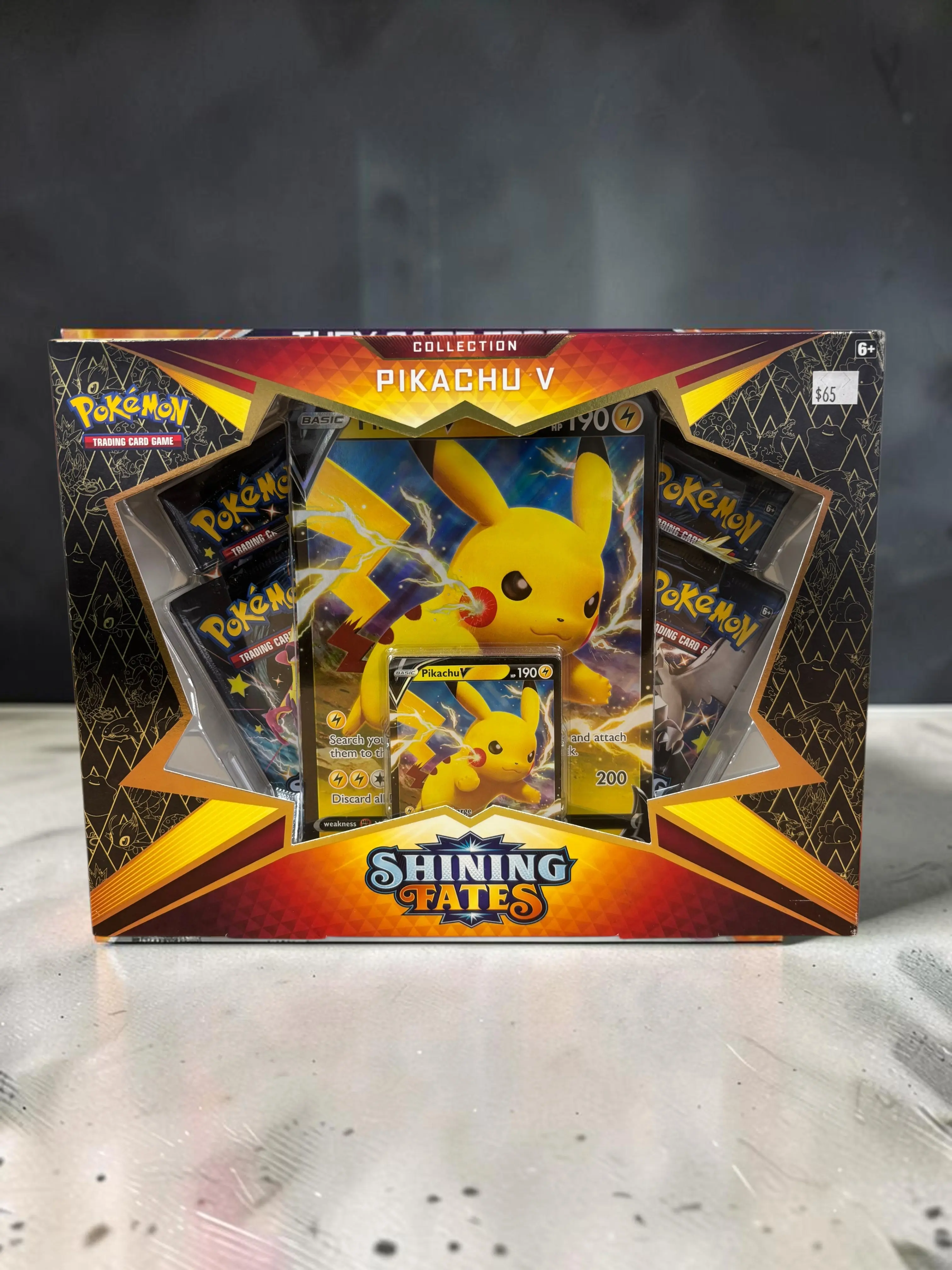 Pokémon TCG: Shining Fates Collection—Pikachu V